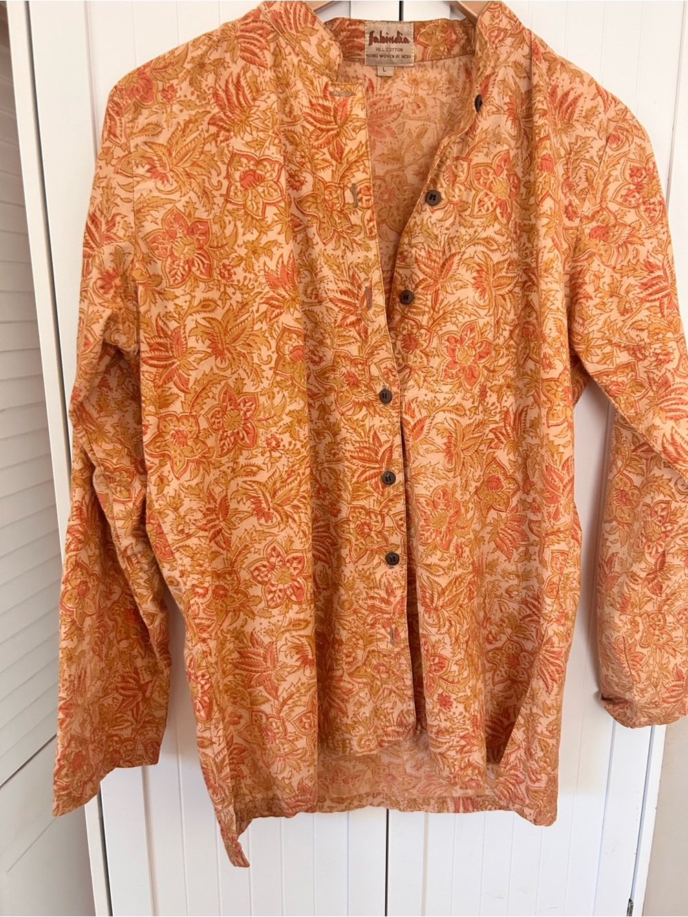 Vintage Indian cotton blouse